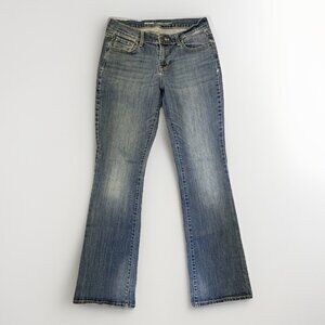 Old Navy Women's Jeans Size 6 Regular Blue Denim Curvy Mid Rise Stretch GUC